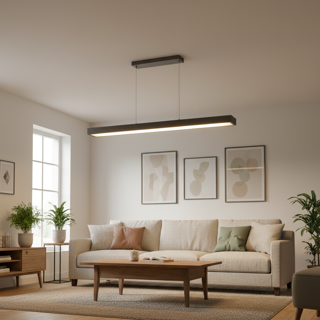 Linear Bar LED Pendant