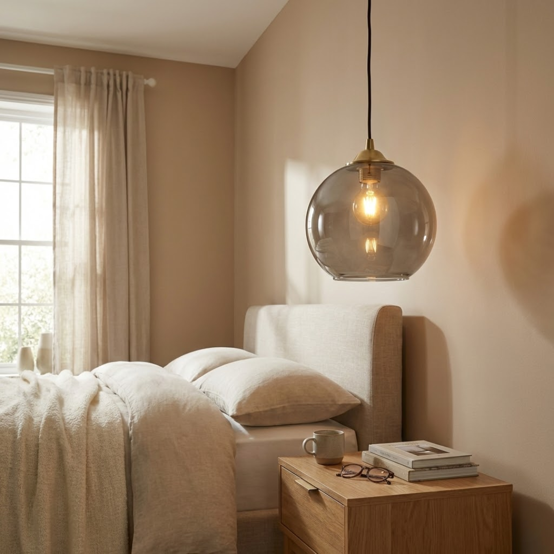 Globe Pendant Ceiling Light Fixture