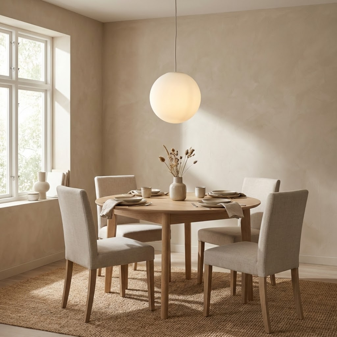 Round Pendant Ceiling Light Fixture