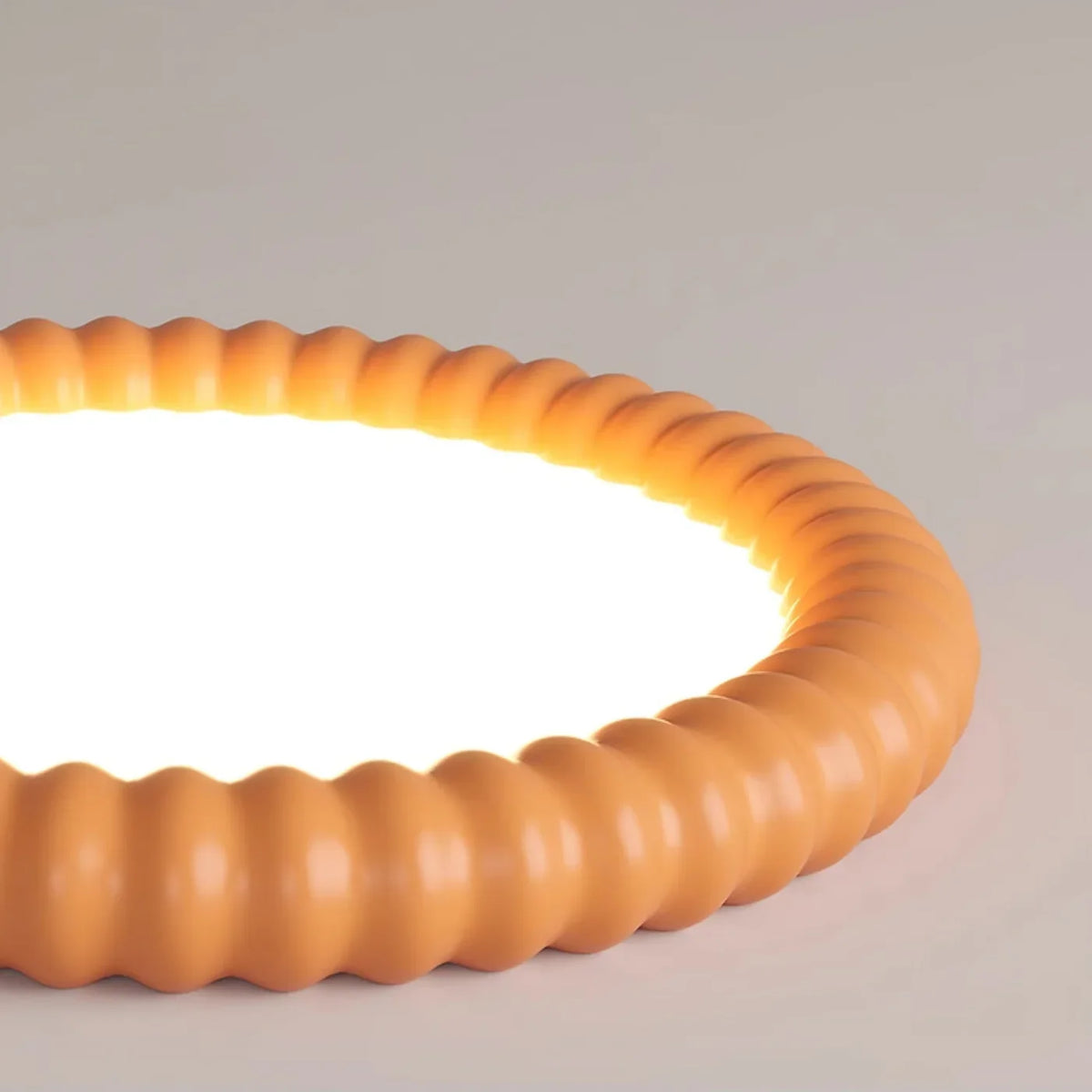Seraphine | Textured Round Ceiling Light