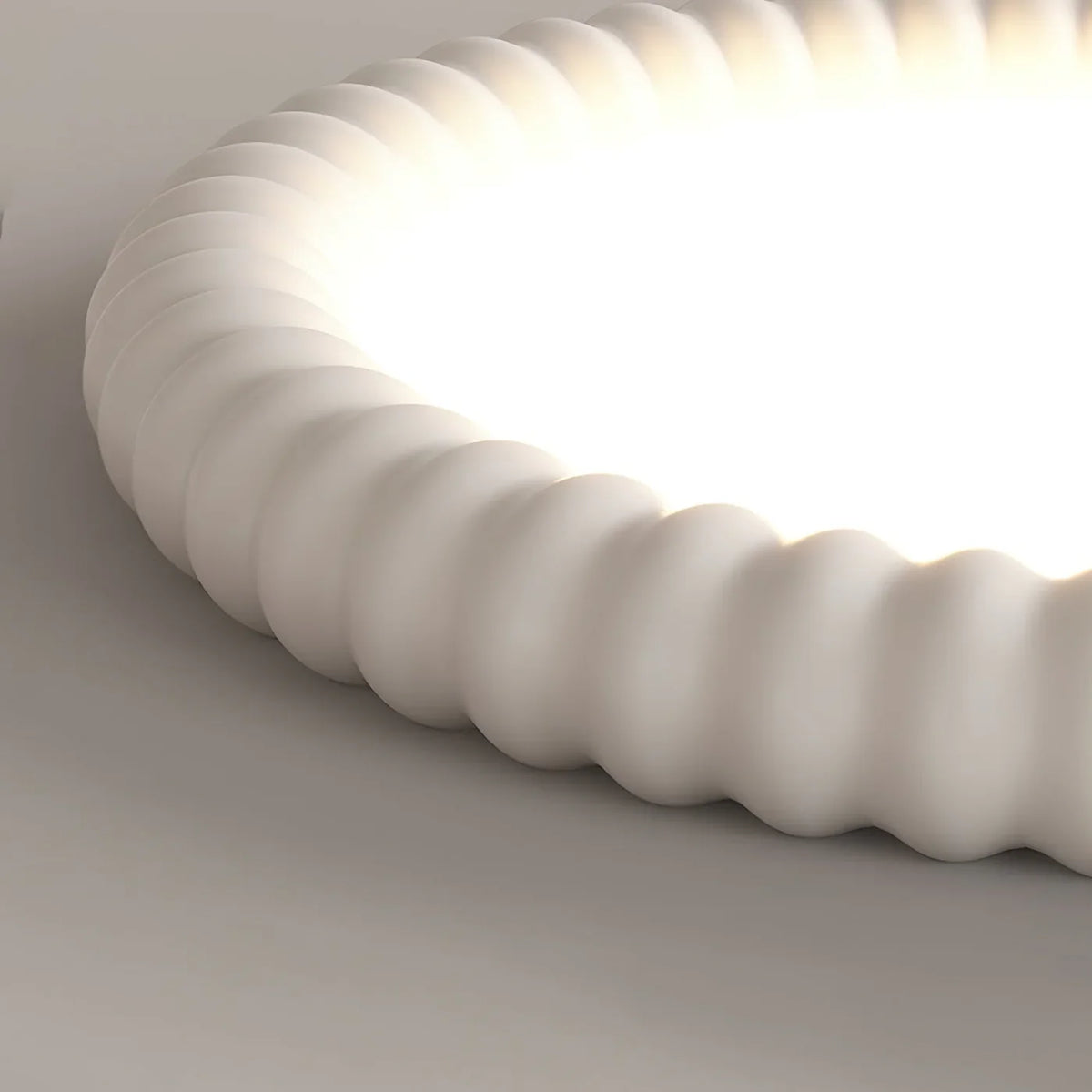 Seraphine | Textured Round Ceiling Light