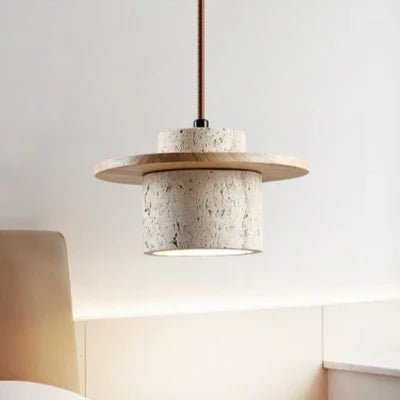 Vespero | Concrete & Wood Pendant Light