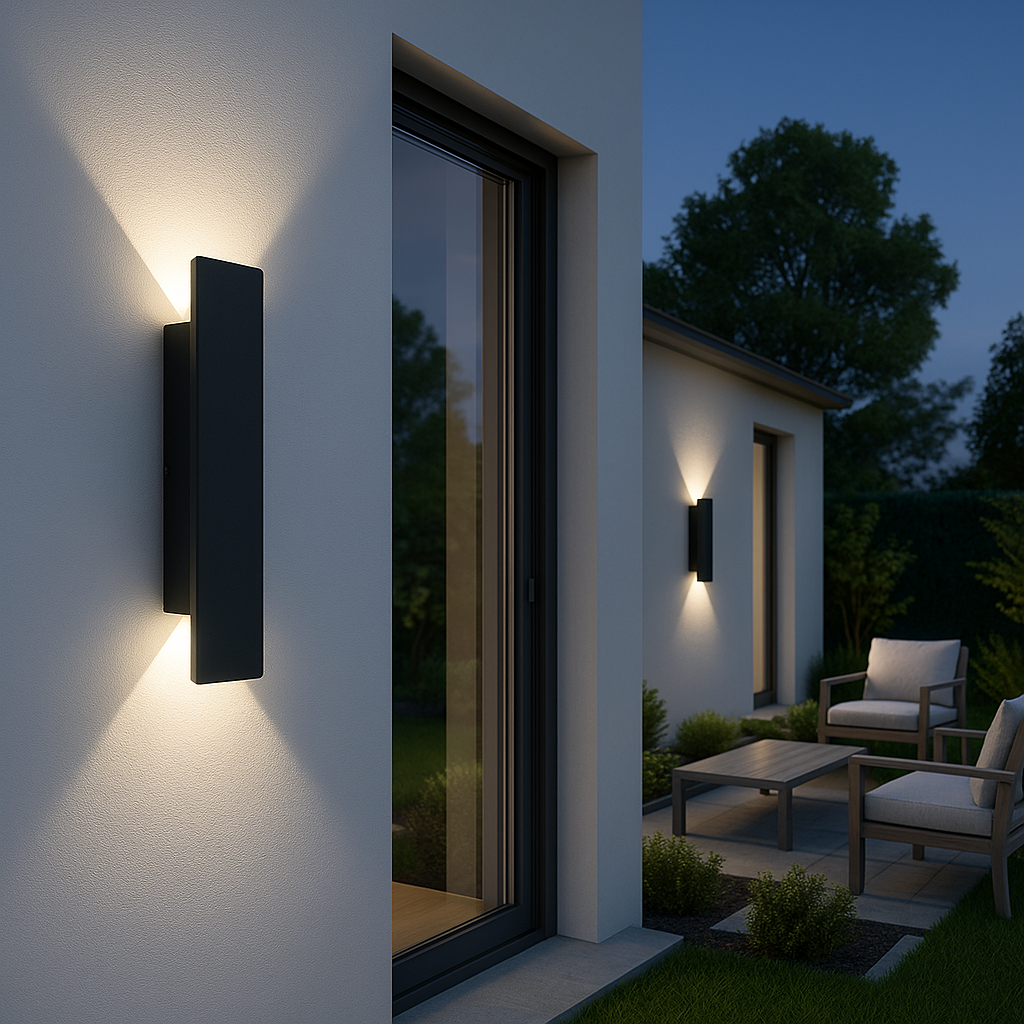 Galeris | LED Outdoor Wall Light with Up-Down Beam