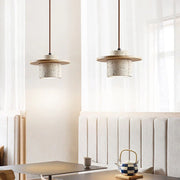 Vespero | Concrete & Wood Pendant Light