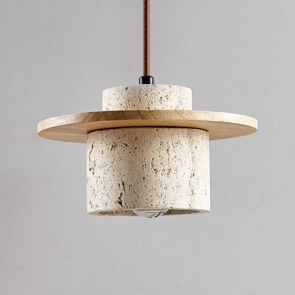 Vespero | Concrete & Wood Pendant Light
