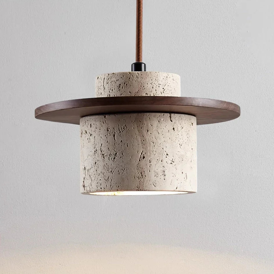 Vespero | Concrete & Wood Pendant Light