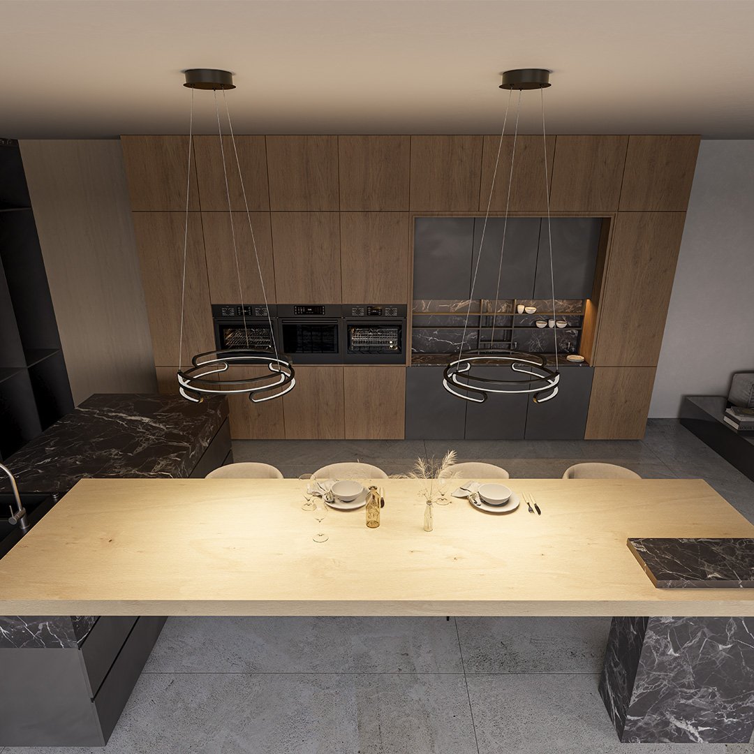 Cyrith | Modern LED Pendant Light with Adjustable Dimming