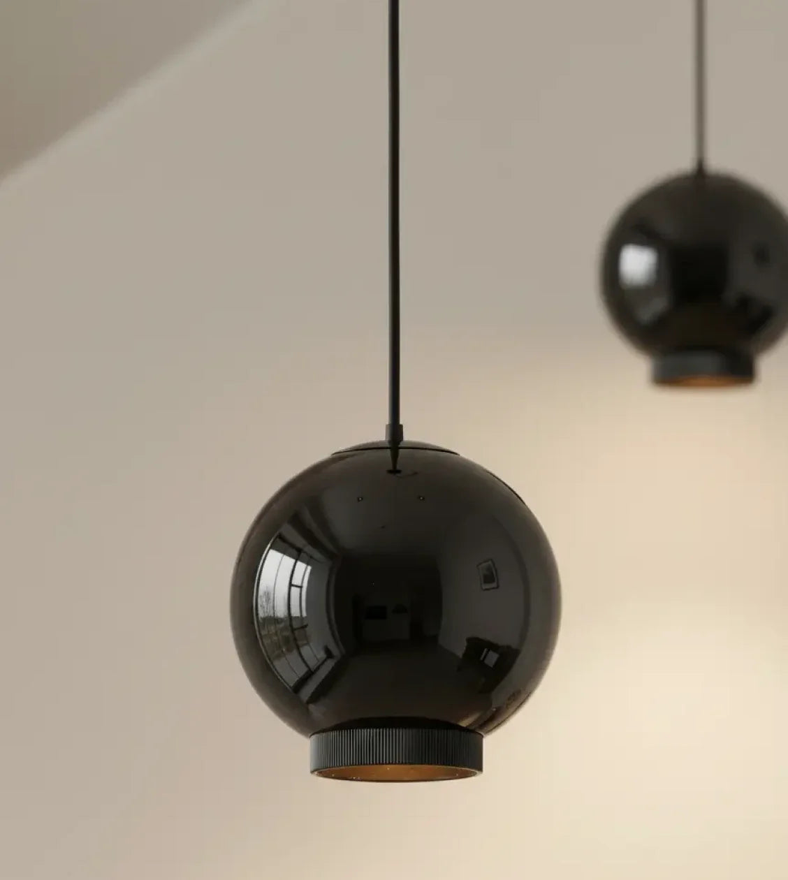 Cyllara | Globe Pendant Light with Adjustable Glow