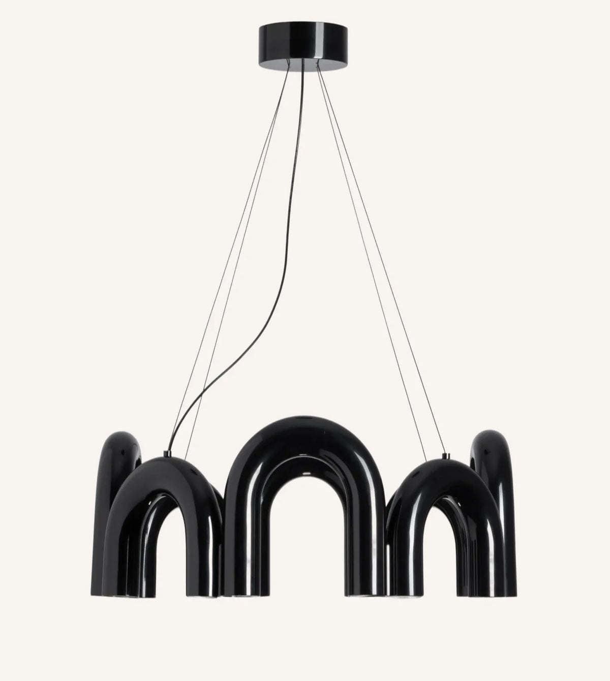 Kyvelle | LED Arch Pendant Light with Adjustable Cable