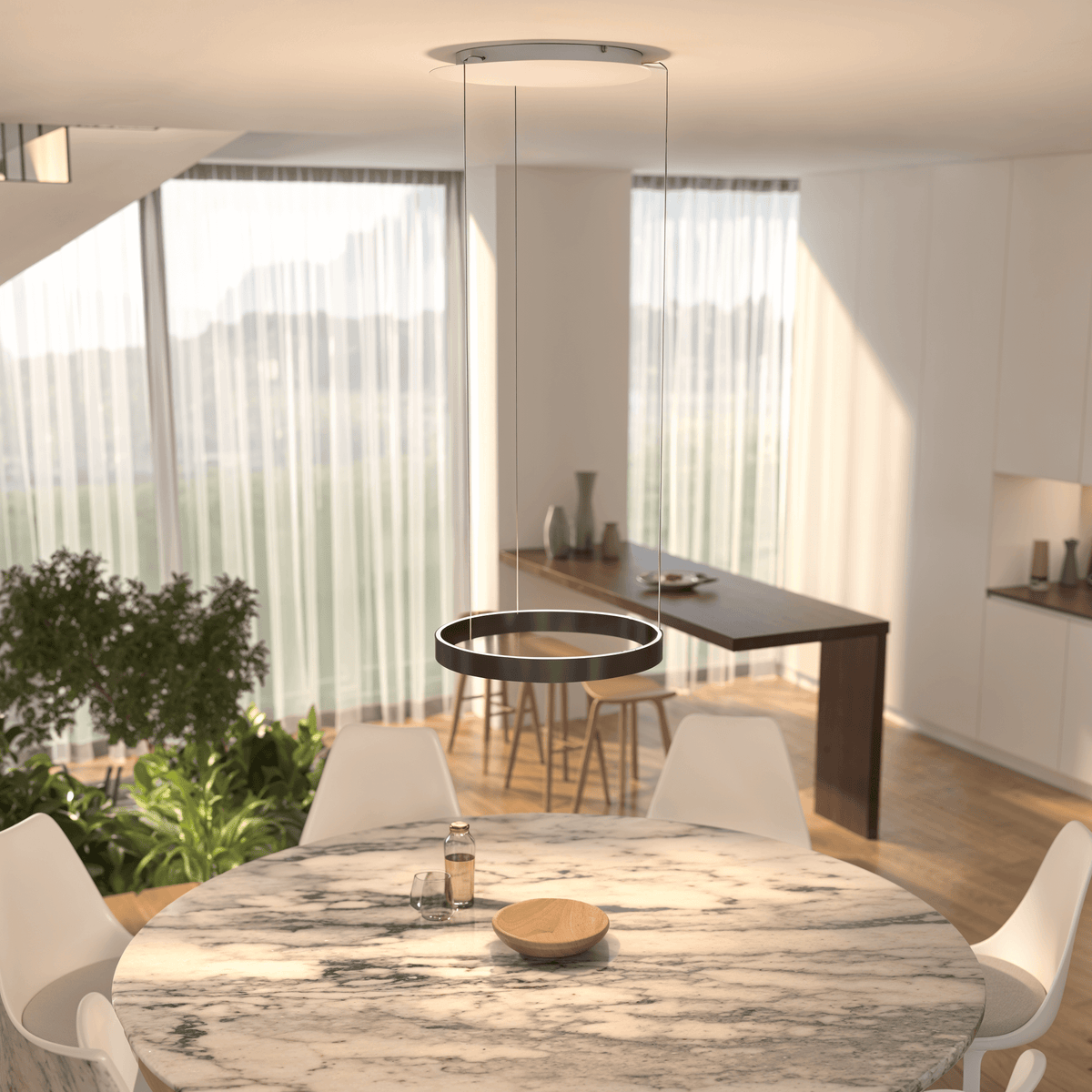 Kallisto | LED Ring Pendant Light