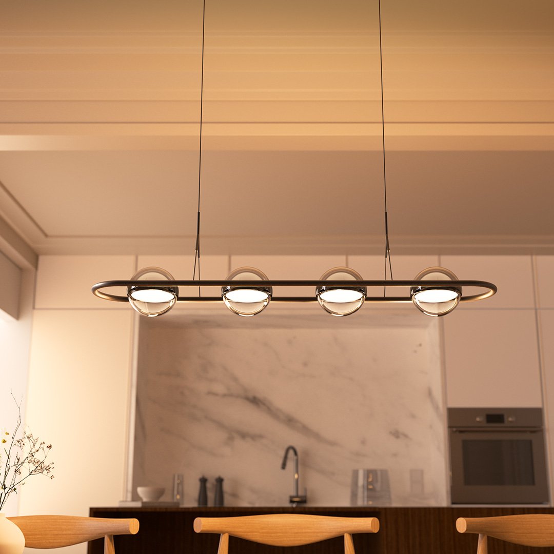 Calypso | LED Pendant Light with Glass Globes