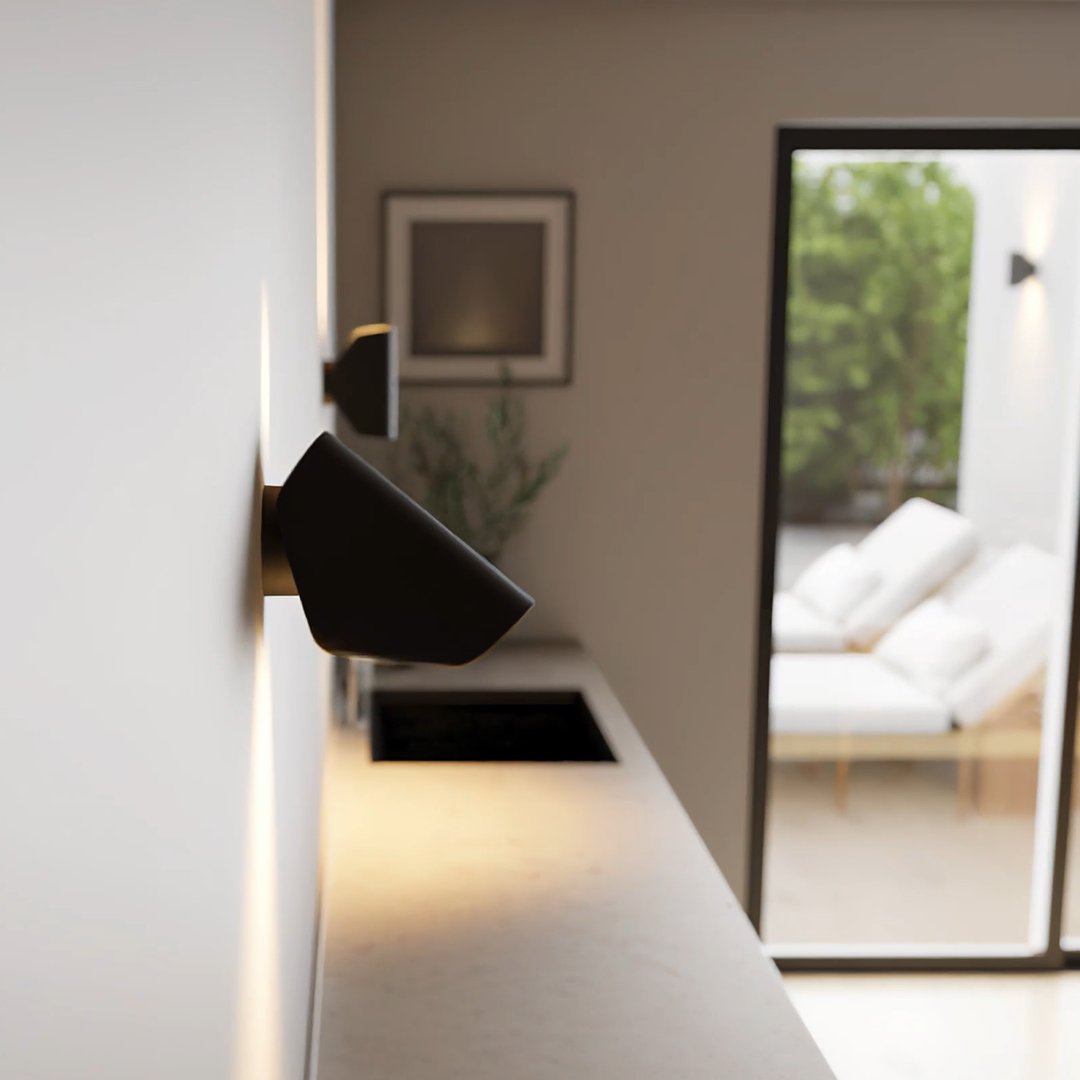 Dravyn | LED Wall Light with 360° Rotation