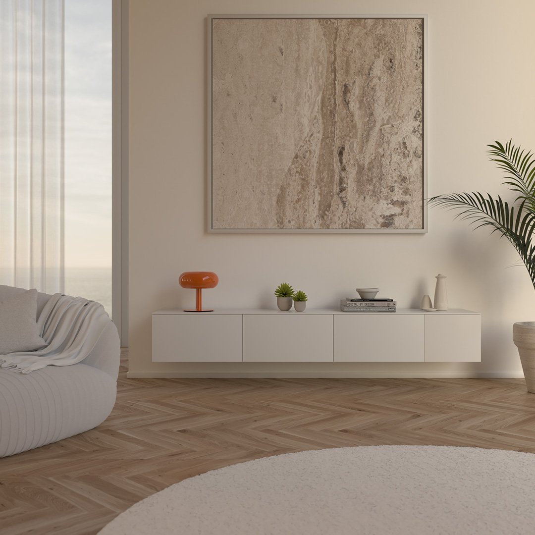 Opalyx | LED Glass Table Lamp with Touch Dimmer