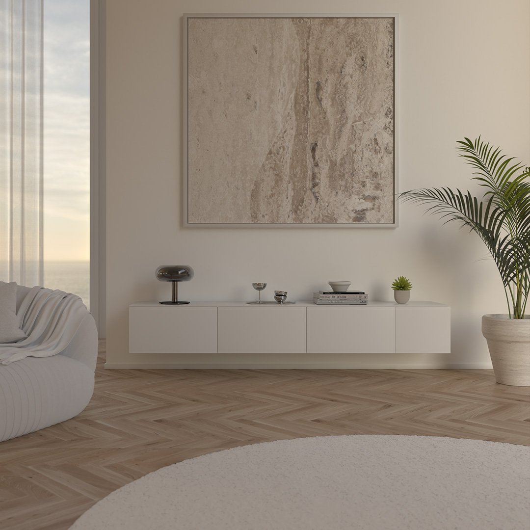 Opalyx | LED Glass Table Lamp with Touch Dimmer