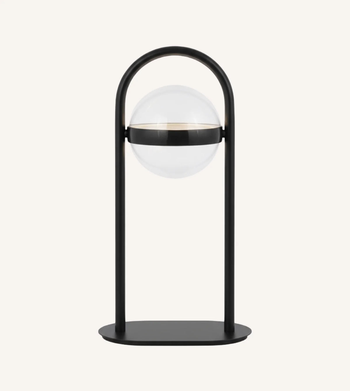 Ternova | Modern LED Lamp Set in Black