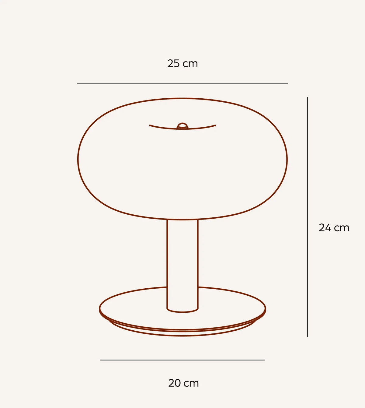 Opalyx | LED Glass Table Lamp with Touch Dimmer