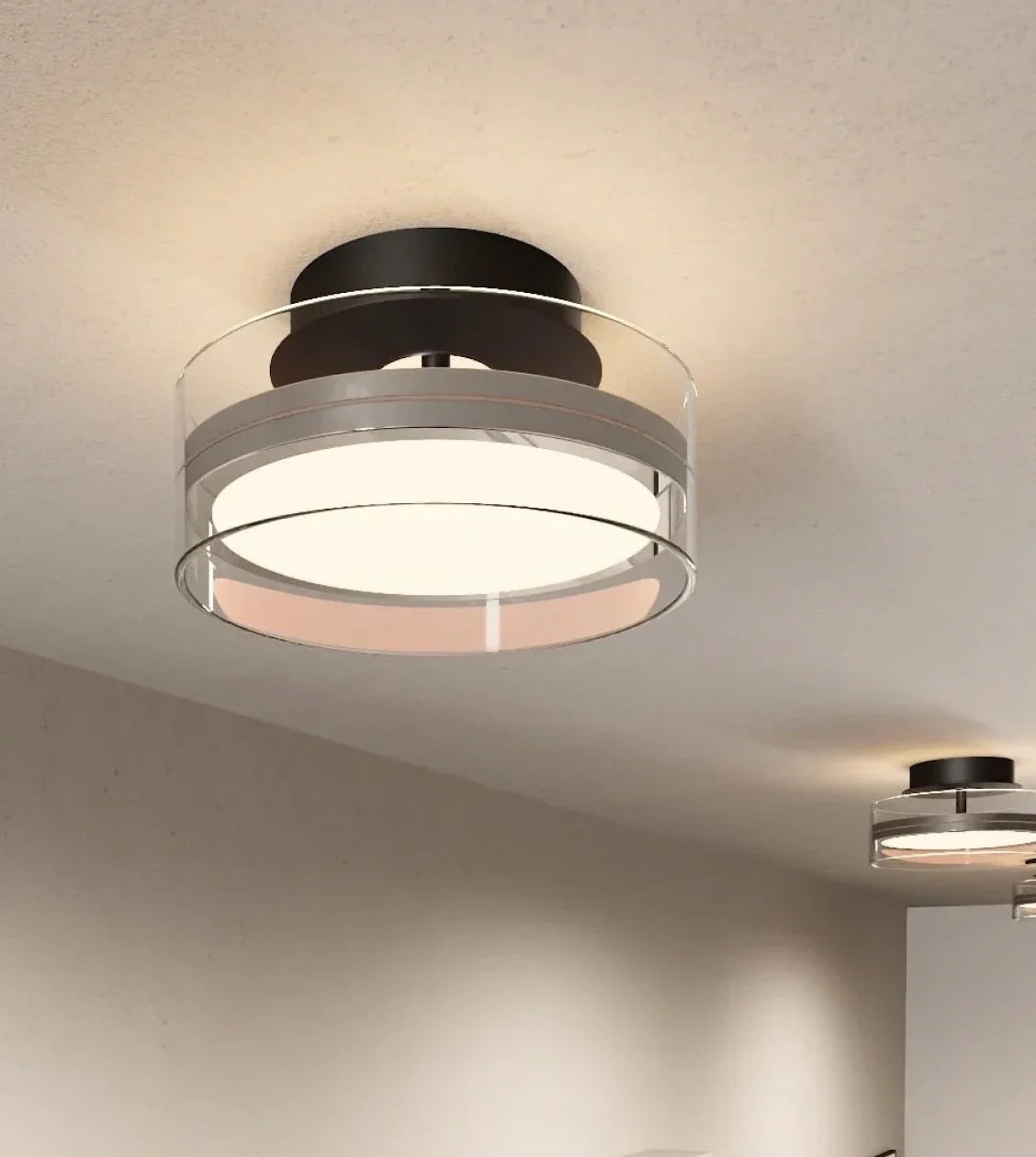 Floriana | Dimmable LED Ceiling Light with Layered Design