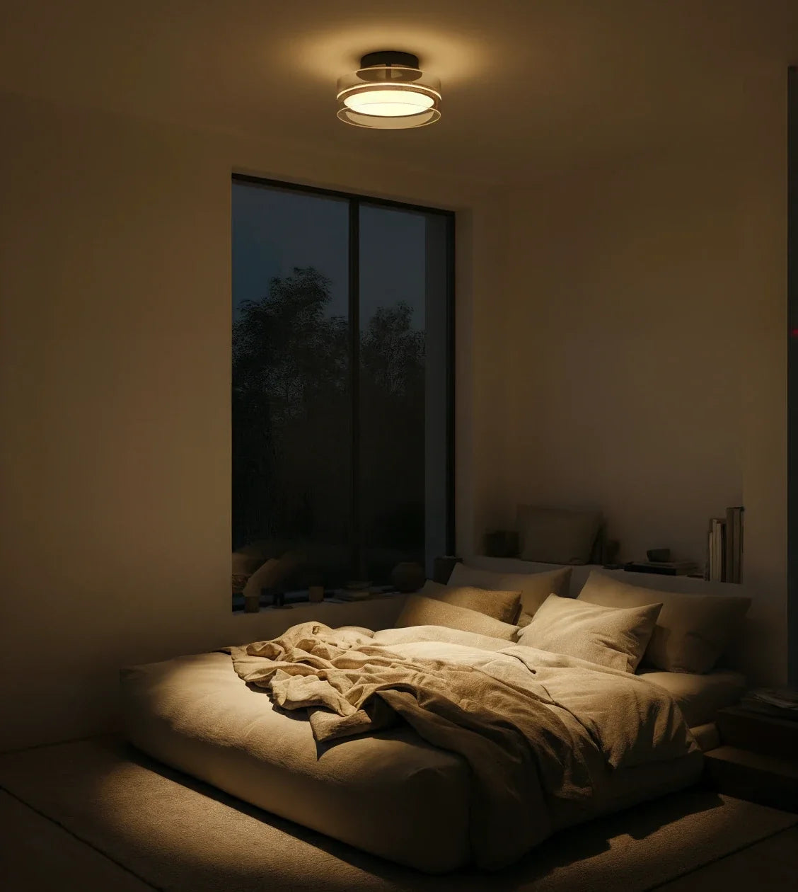 Floriana | Dimmable LED Ceiling Light with Layered Design