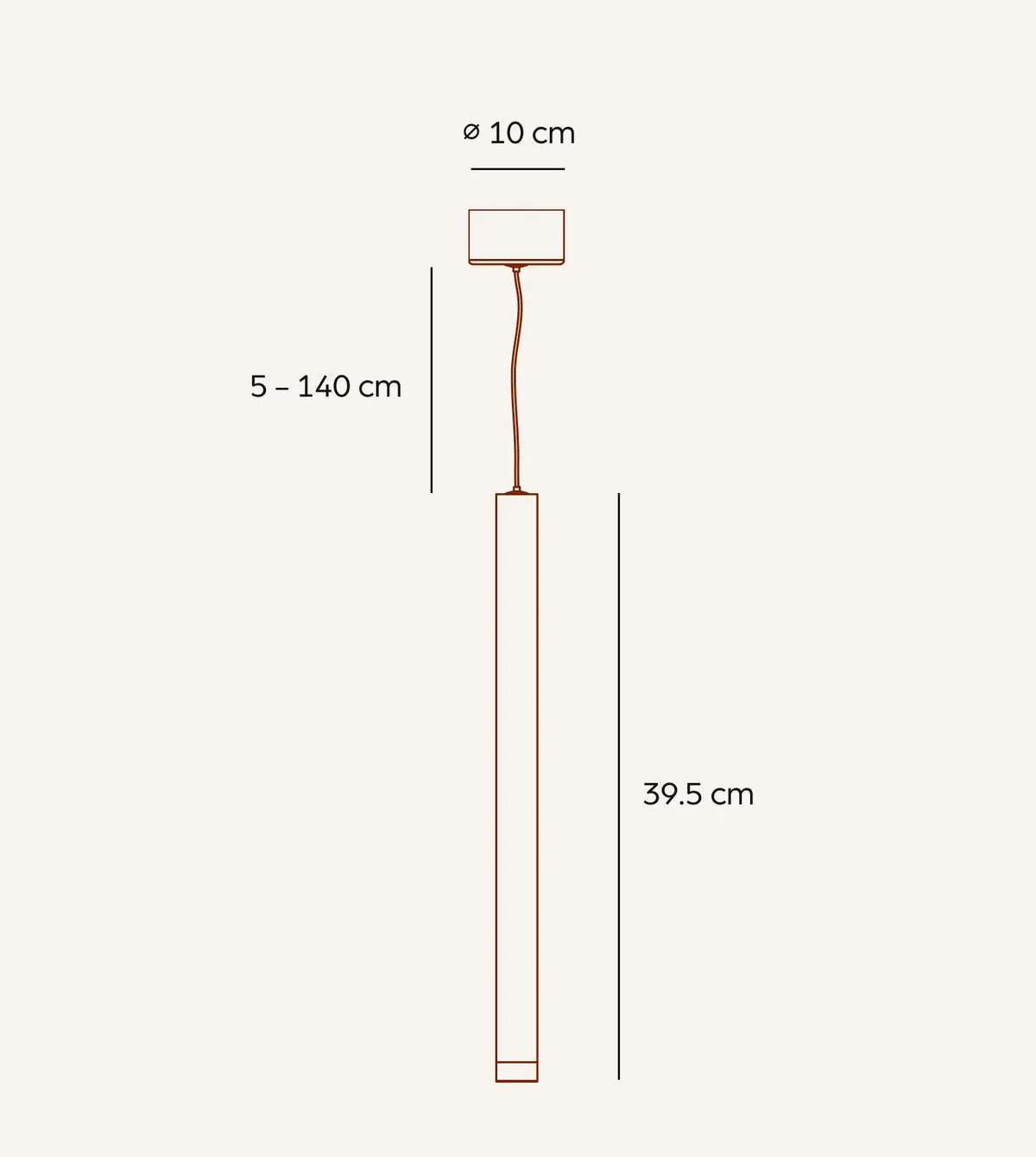 Melvara | Minimalist LED Pendant Light