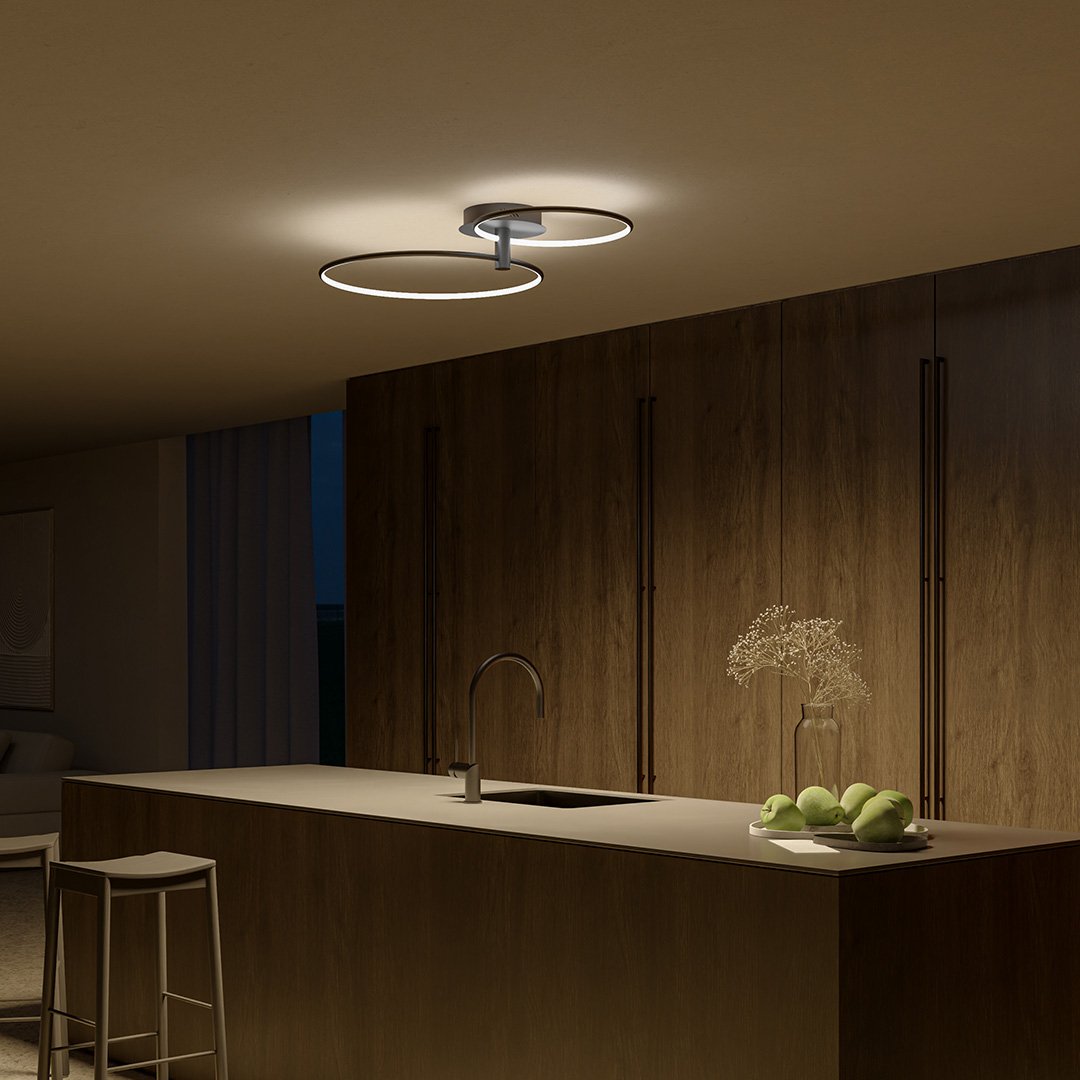 Theros | Dual-Ring LED Ceiling Light