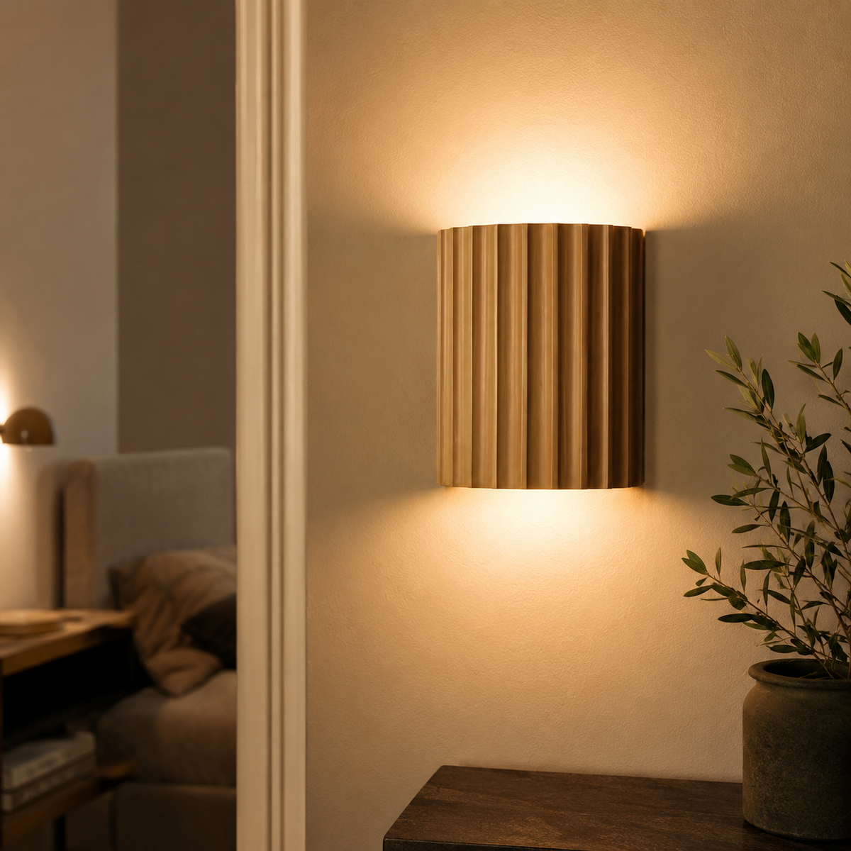Foliate | Sculptural Resin Wall Light