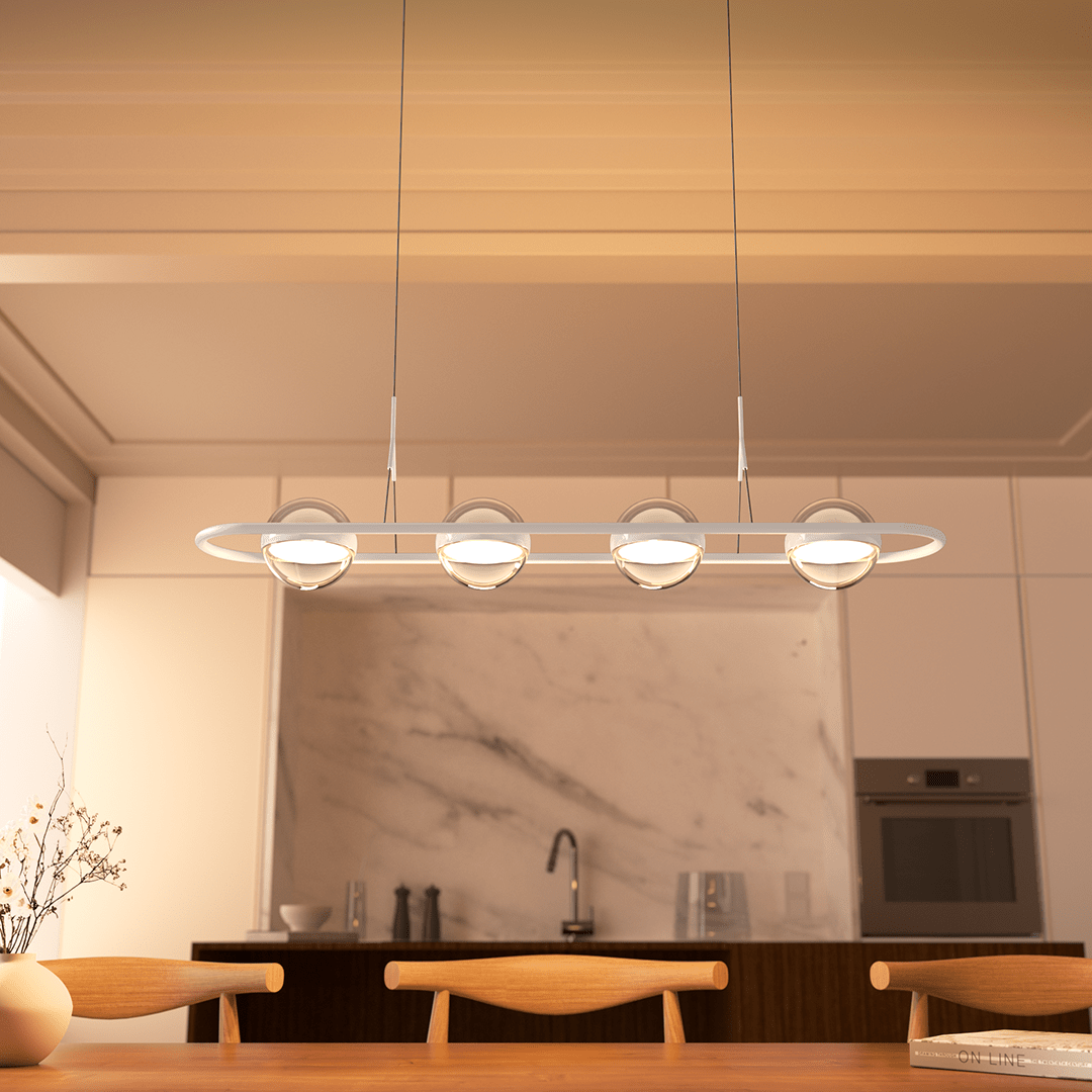 Calypso | LED Pendant Light with Glass Globes