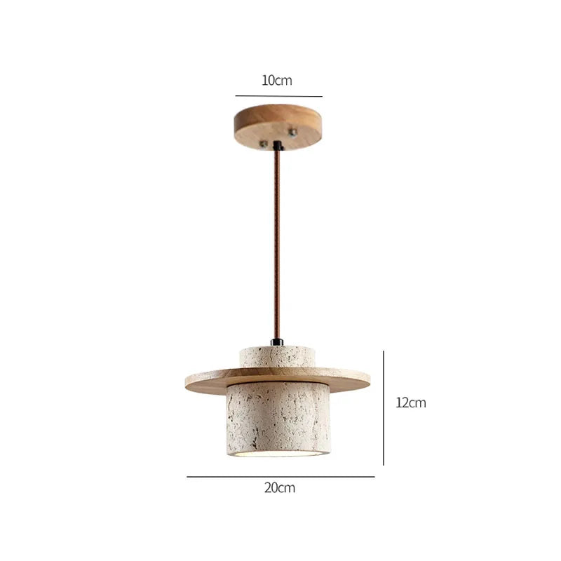 Vespero | Concrete & Wood Pendant Light