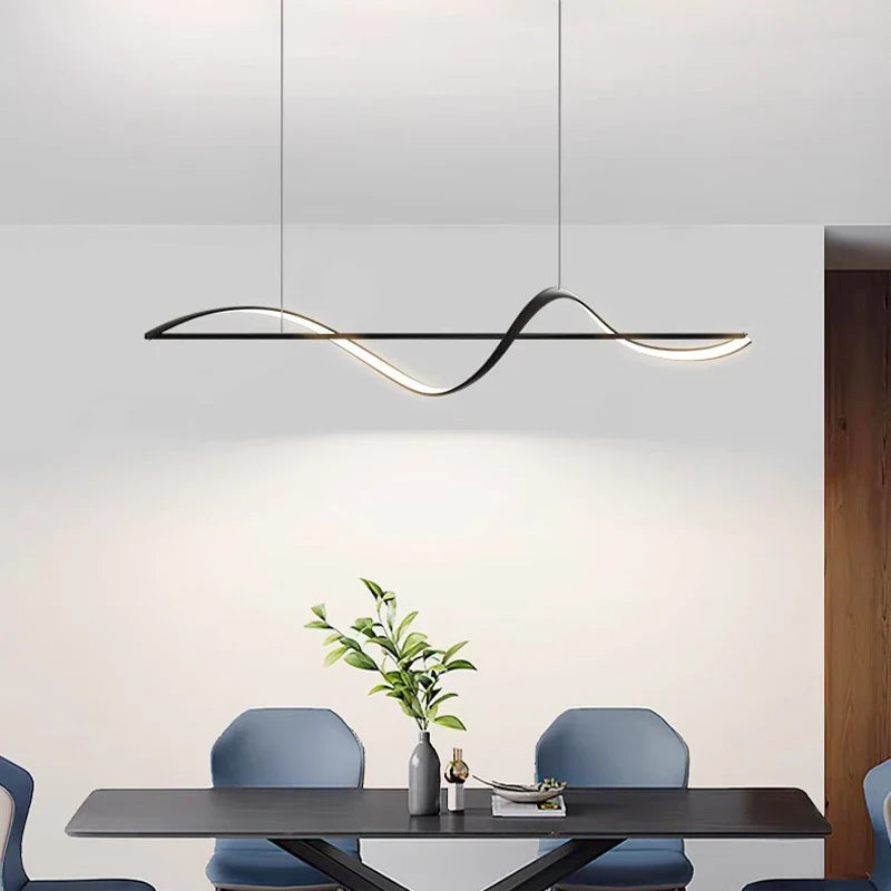 Ondulé | LED Wave Pendant Light