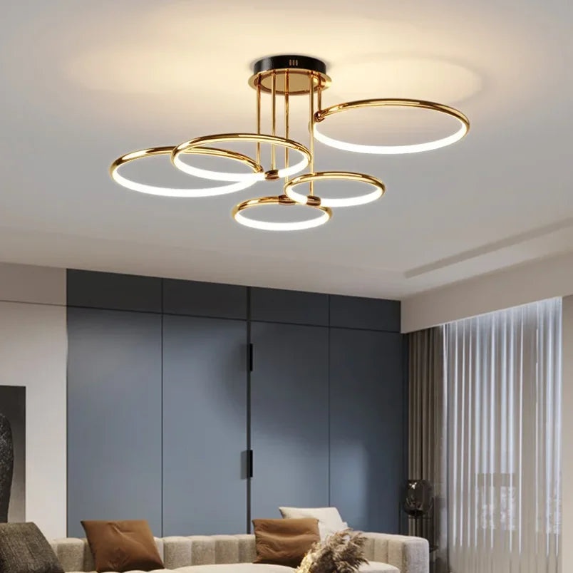 Aveline | Modern LED Ring Ceiling Light