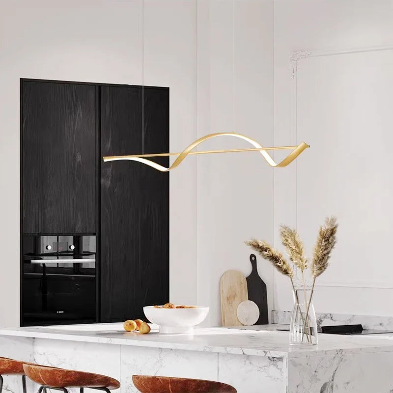 Ondulé | LED Wave Pendant Light