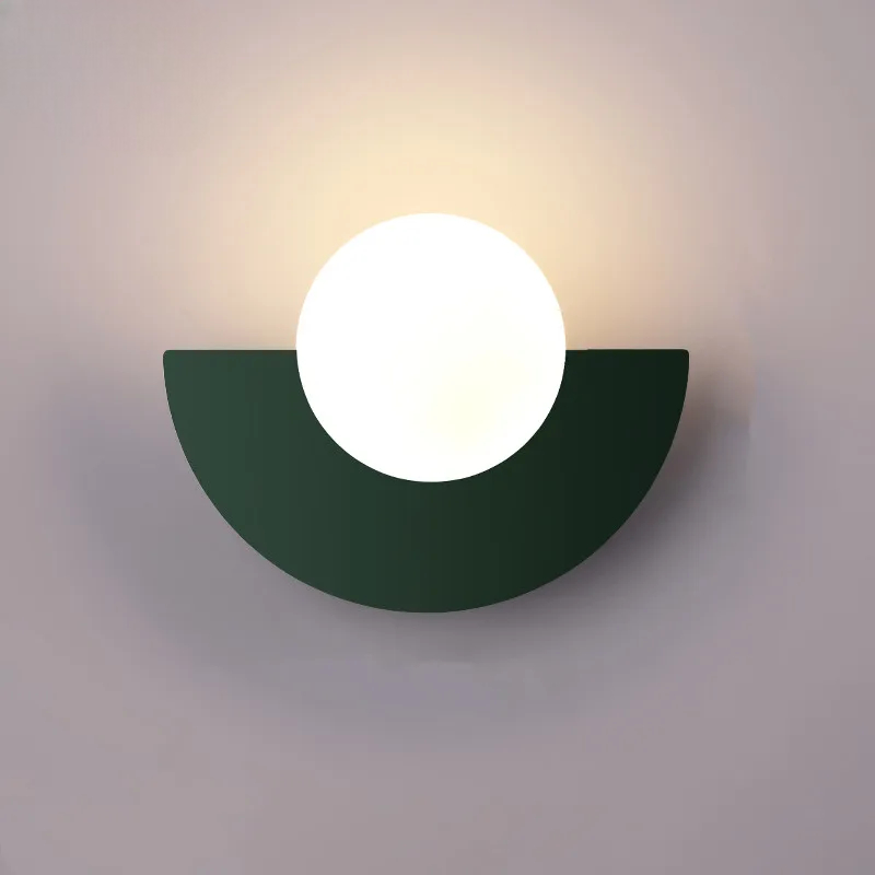 Soletta | LED Geometric Half-Circle Wall Light