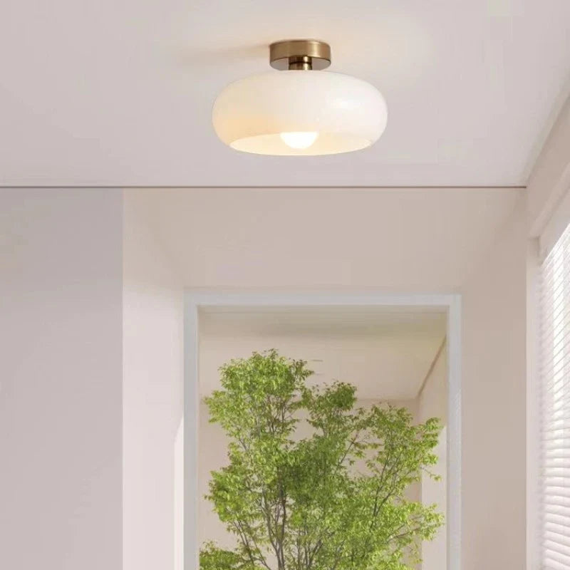 Peony | Glossy Glass Dome Pendant Light