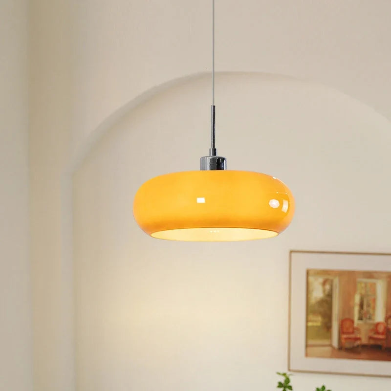 Peony | Glossy Glass Dome Pendant Light