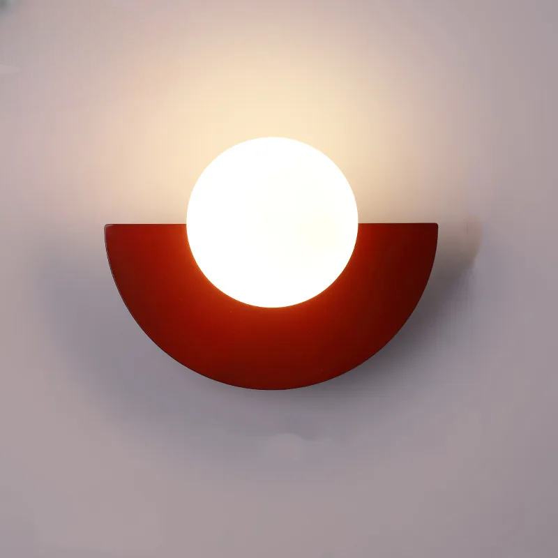 Soletta | LED Geometric Half-Circle Wall Light
