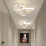 Elloria | LED Ceiling Light with Geometric Curves