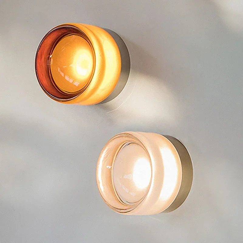 Aurelion | LED Wall Sconce in Glass Housing