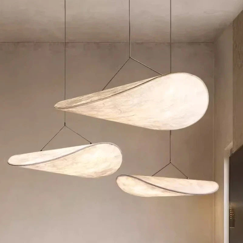 Kamelis | Organic Wood Grain LED Pendant Light