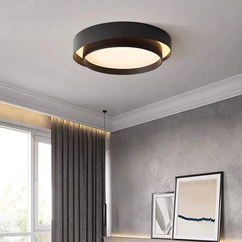 Radieux | Round LED Ceiling Light with Layered Frame