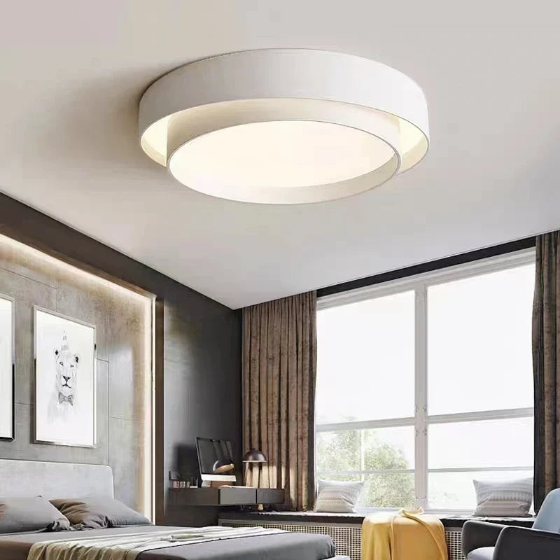 Radieux | Round LED Ceiling Light with Layered Frame