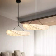 Kamelis | Organic Wood Grain LED Pendant Light