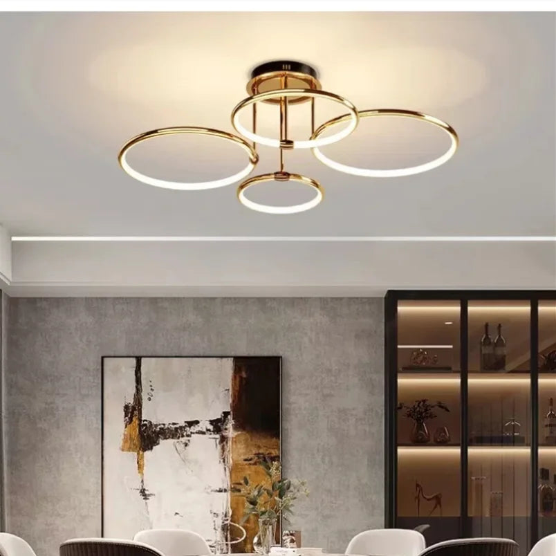 Aveline | Modern LED Ring Ceiling Light