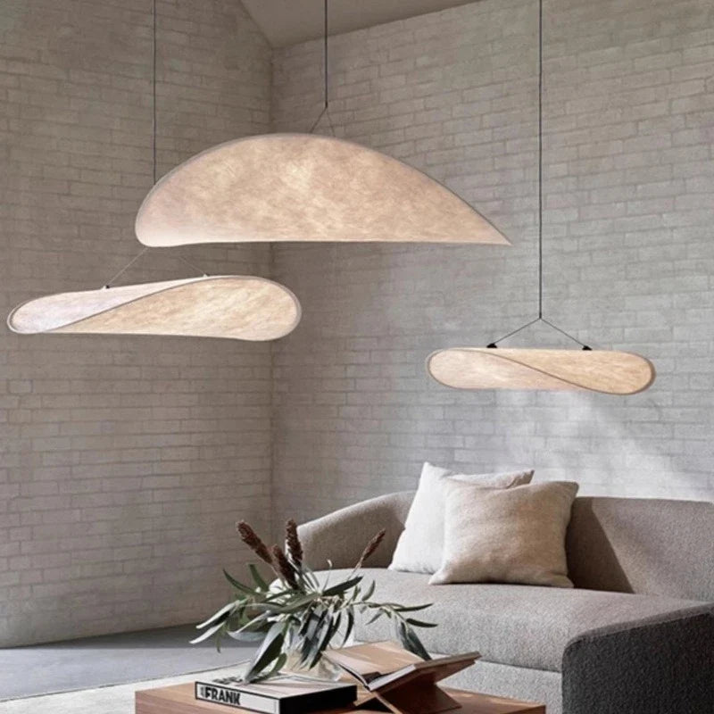 Kamelis | Organic Wood Grain LED Pendant Light