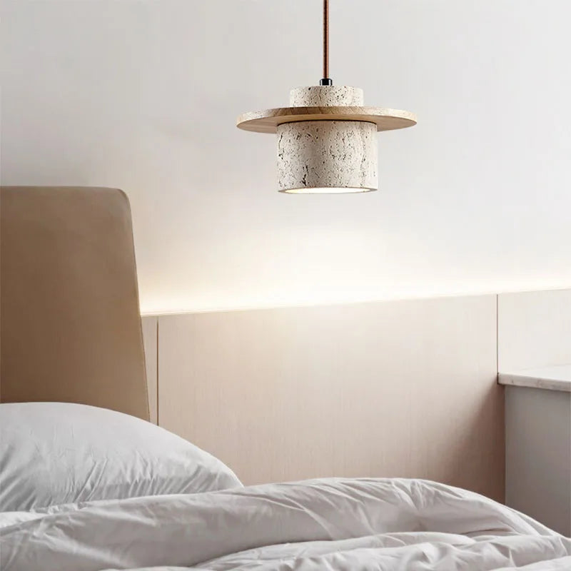 Vespero | Concrete & Wood Pendant Light