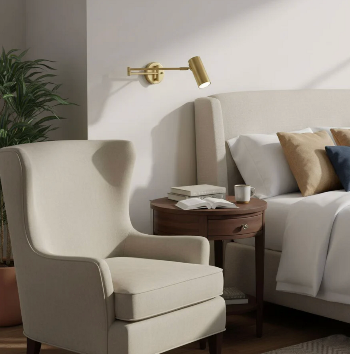 Kieran | Adjustable Swing Arm Wall Light