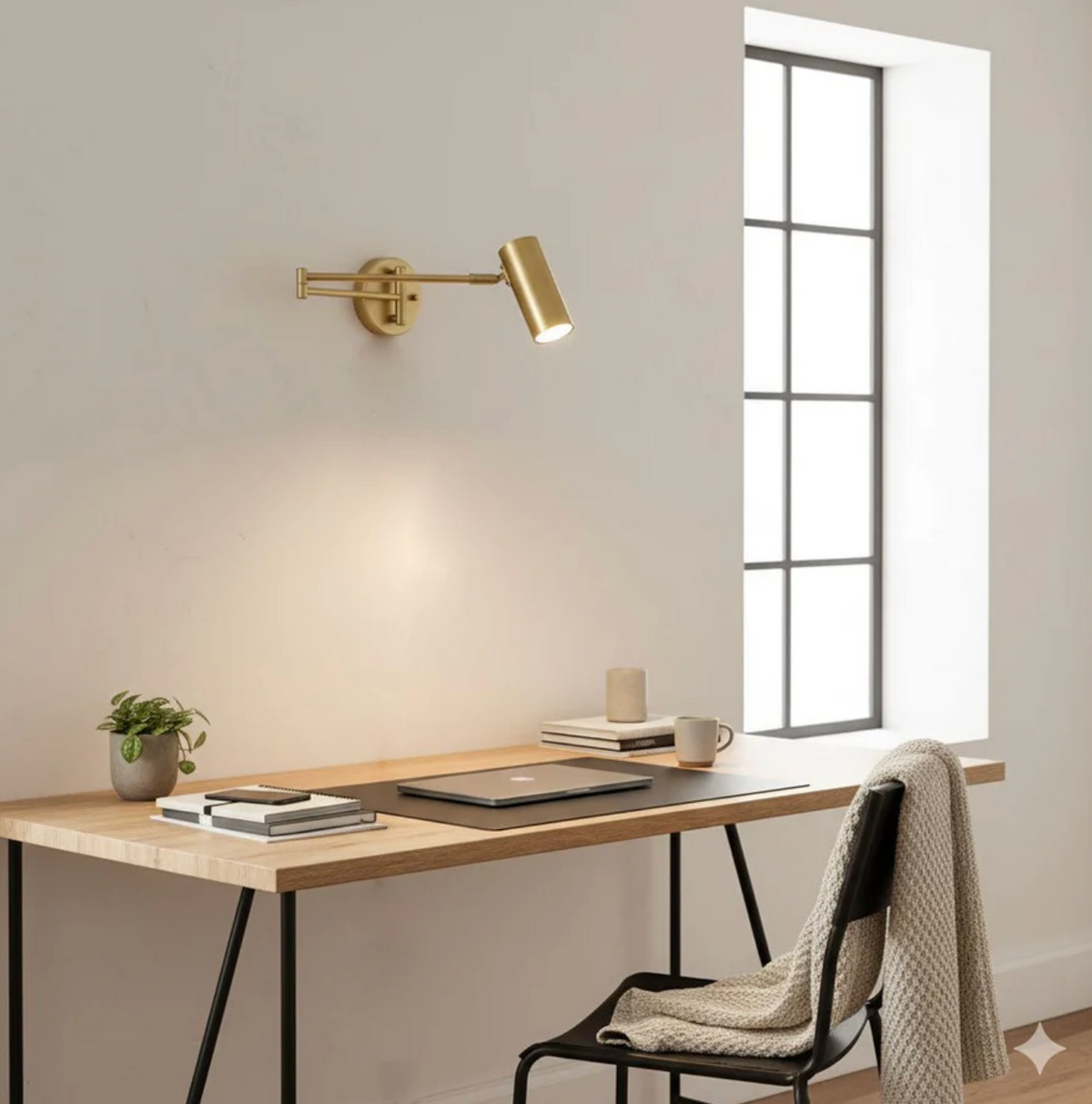 Kieran | Adjustable Swing Arm Wall Light