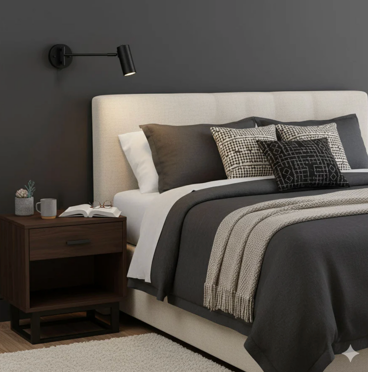 Kieran | Adjustable Swing Arm Wall Light