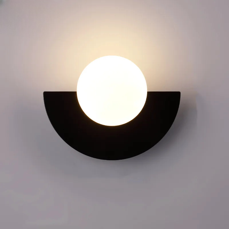 Soletta | LED Geometric Half-Circle Wall Light