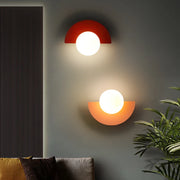 Soletta | LED Geometric Half-Circle Wall Light