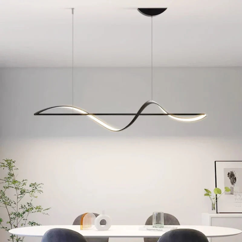 Ondulé | LED Wave Pendant Light