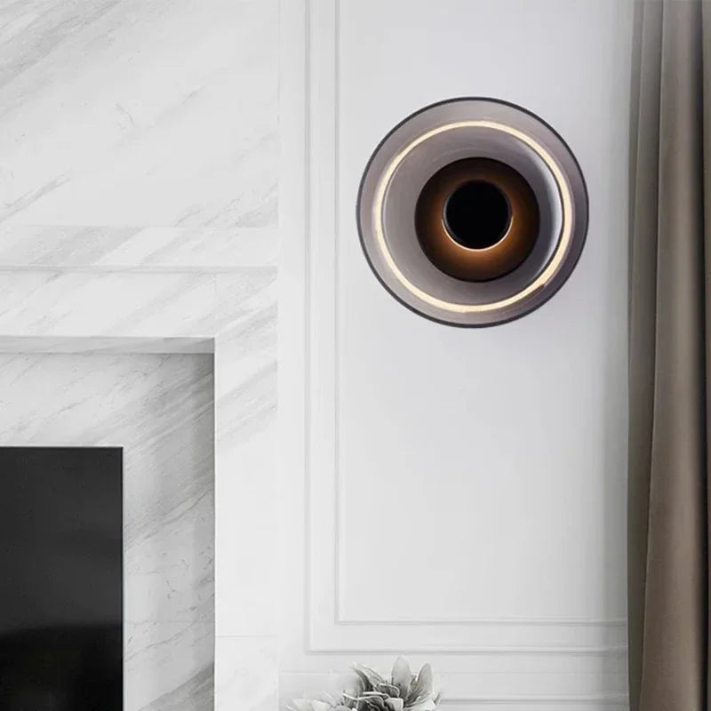 Cydonia | Round Glass Wall Light
